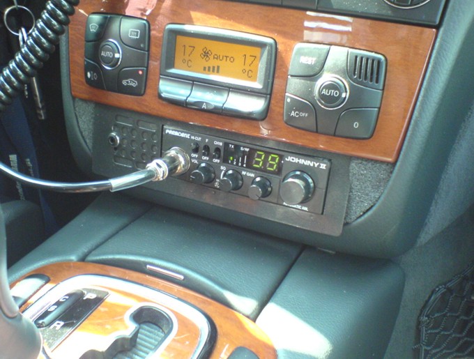 CB Radio w Mercedesie - SAXON